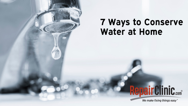 Seven Ways To Conserve Water